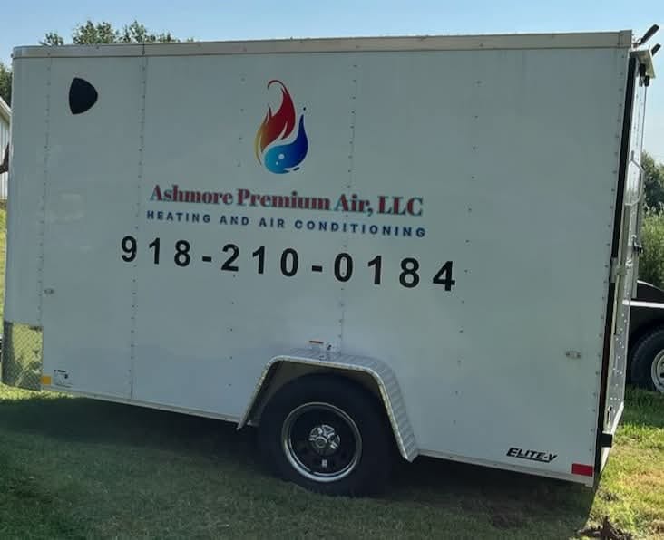 Ashmore Premium Air service trailer and work truck